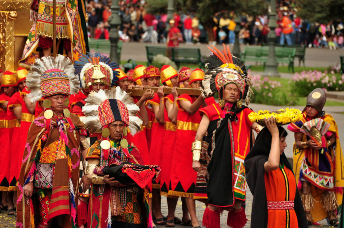 Fiesta del Inti Raymi en Cusco, Perú